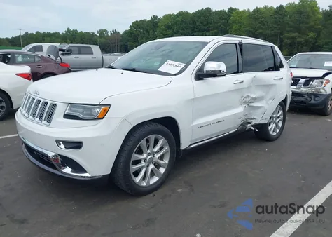 2015 Jeep Grand Cherokee Summit из США, поврежденный, VIN 1C4RJEJG9FC185427